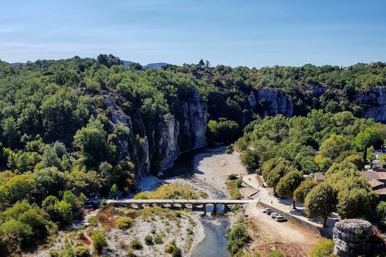 Pont de Labeaume en Ardèche